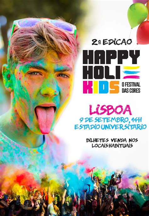 Happy Holi Kids Festival Das Cores EdiÇÃo Infantil Coolture