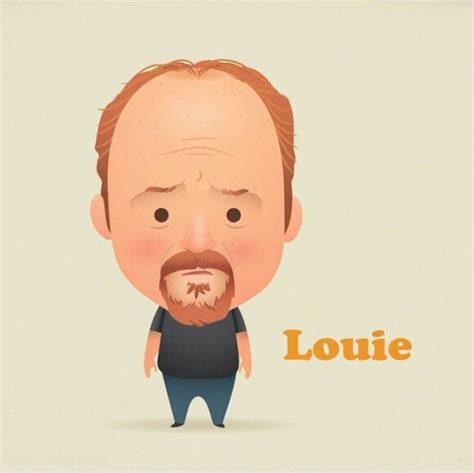 My Celebrity Crush Lol Louie Ck Cute Cartoon Drawings Louie