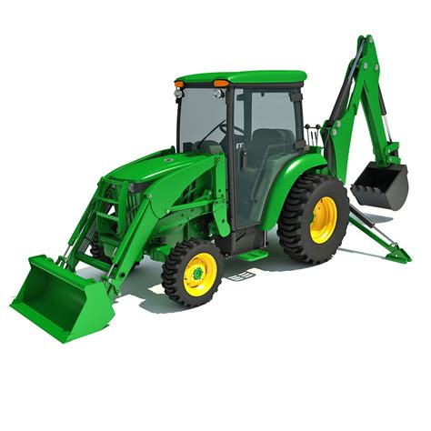 Compact Utility Tractor 3d Model 3d Horse