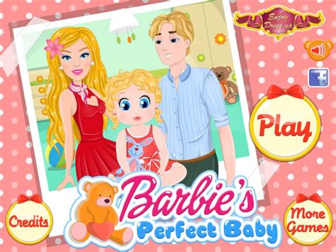 Barbies Perfect Baby Facial Beauty Games