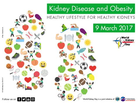 One of the ways the public can take part in world kidney day is by showing support on social media using the hashtag. WKD 2017 Campaign Image - World Kidney Day