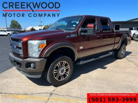 2015 Ford F 250 King Ranch 4x4 Diesel 20s New Tires Financing Nice