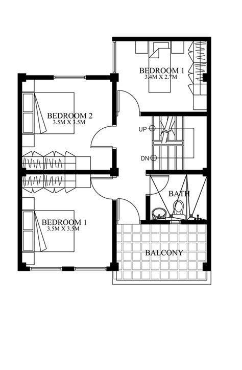 Modern House Designs Series Mhd 2012007 Pinoy Eplans