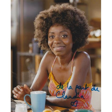 Claudia Mongumu Autograph