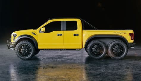 600 Horsepower Hennessey Velociraptor 6x6 Debuts At Sema Pick Up Ford