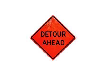 Detour Ahead Roll Up Sign Traffic Safety Supply Company