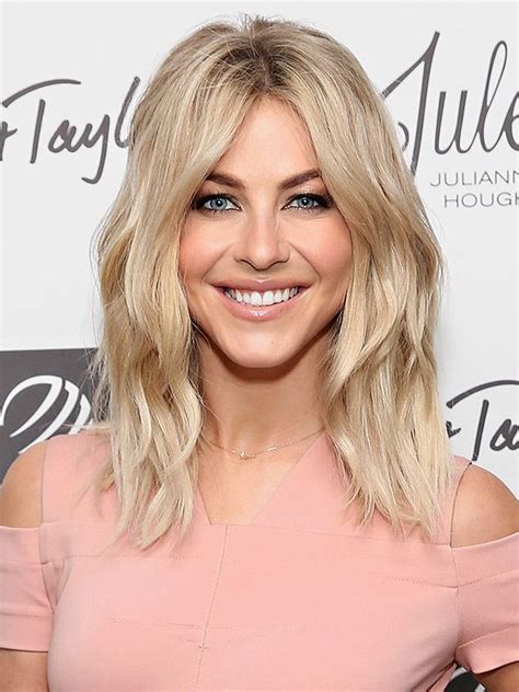 This is a great haircut for almost any woman with its great framing effect. Julianne Hough Just Got Extensions! See Her Long Blonde ...