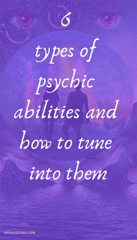 6 Types Of Psychic Abilities And How To Tune Into Them Artofit
