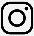 Outline Instagram Logo Transparent White - Rwanda 24