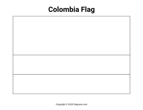 Free Printable Colombia Flag Coloring Page Download It At