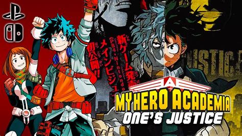 Confirmed New Mha Game For Consoles My Hero Academia