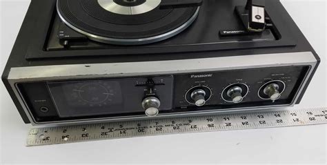 Panasonic 3 Speed Turntable Model 30 Fmam Stereo 1970s Hangar 19