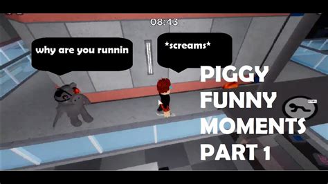Roblox Piggy Funny Moments Compilation Part 1 Youtube