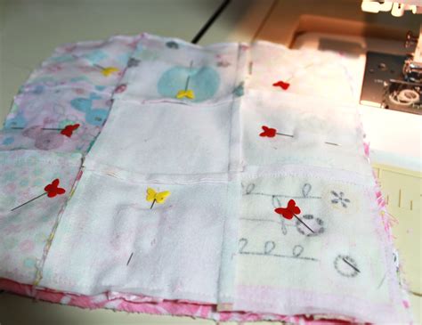 Sew Much 2 Luv Patchwork Taggie Baby Blankie Tutorial