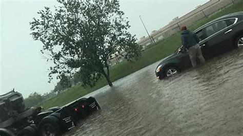 Sunday Storms Cause Power Outages Flooding