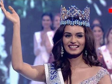 Manushi Chhillar Brings Miss World Crown To India After Years Hindi Movie News Times