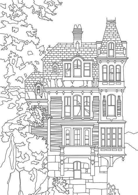 City Buildings Coloring Pages At Getdrawings Free Download