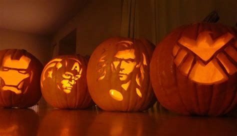 2012 Movies Carved Into Pumpkins Forevergeek
