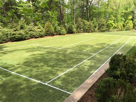 Synthetic Grass Tennis Court Boston By Sports And Syngrass Houzz