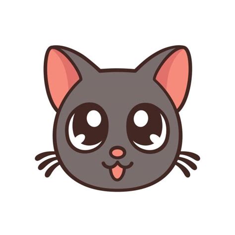 840 Cute Anime Kittens Clip Art Stock Illustrations Royalty Free