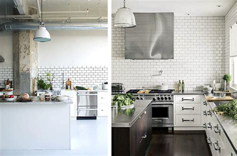 Hoy os queremos enseñar las nuevas tendencias en el alicatado de baños y cocinas. Cocinas modernas con azulejo blanco #cocinas #muebles Blog ...