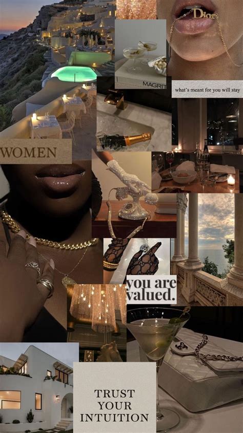 Black Luxury Vision Board Black Aesthetic Wallpaper Bad Girl Wallpaper Vision Board Wal In