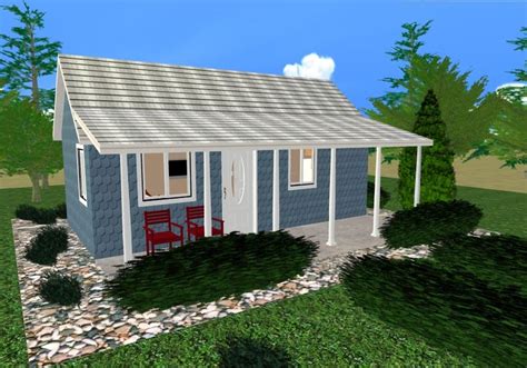 Prefab homes price low cost prefabricated house triangle house. mother in law house plans | Cozy Home in the Backyard ...