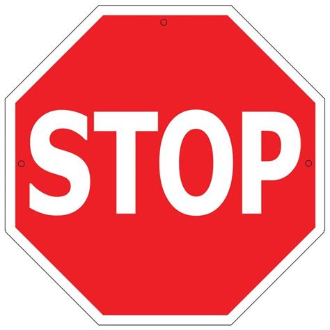 Stop Reproduction Metal Road Sign Traffic Signs Stop Sign Road Signs