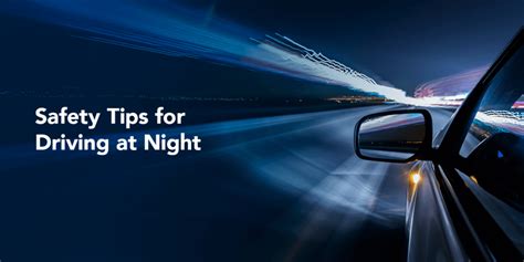 Safety Tips For Driving At Night Madico Inc