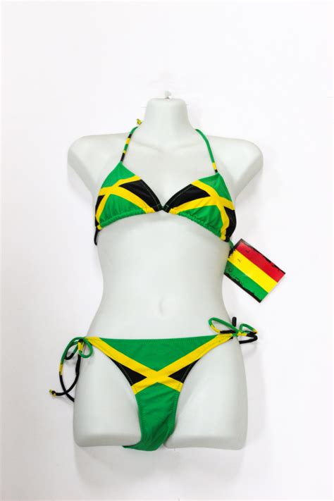 jamaican flag bikini 876 worldwide