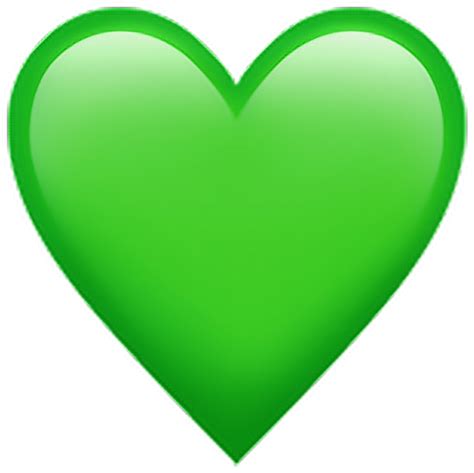 Emotions Emotion Emoji Heart Whatsapp Green Heart 1024x1024 Png