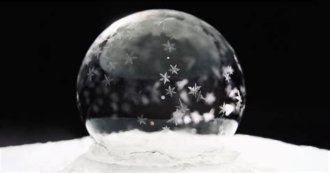 Researchers Unravel The Science Behind Freezing Soap Bubble Phenomenon