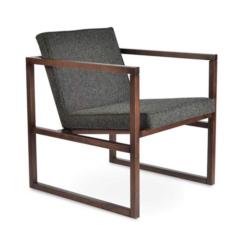Cube Wood Lounge Armchair Harmony Modern Usa