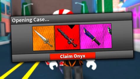 Unboxing New Onyx Mythic Roblox Assassin Youtube
