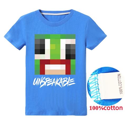 Unspeakable Store Summer Clothes Boys Cartoon T Shirts Icmerch