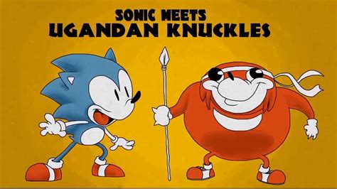 Sonic Meets Ugandan Knuckles Spanish Dub Youtube