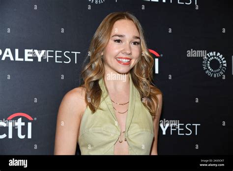 Holly Taylor Attends The Manifest Season 4 Screening During The 2022 Paleyfest Ny At Paley