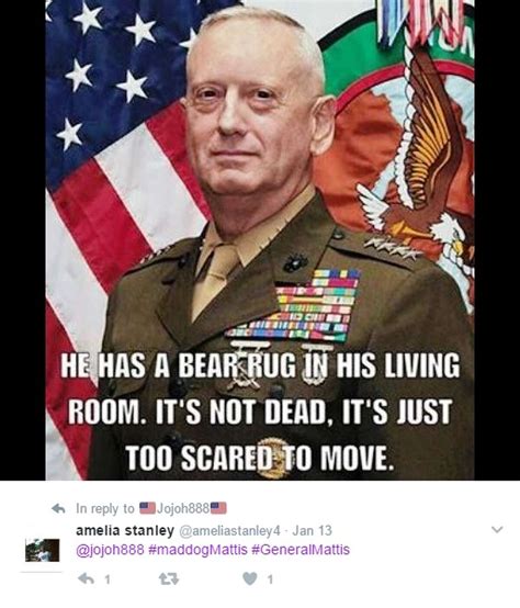Secretary Of Defense Gen James Mad Dog Mattis Memes Take Over The