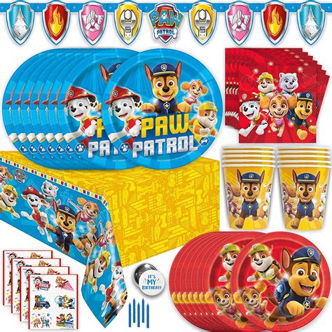 Paw Patrol Party Supplies And Decorations Paw Patrol Birthday Party