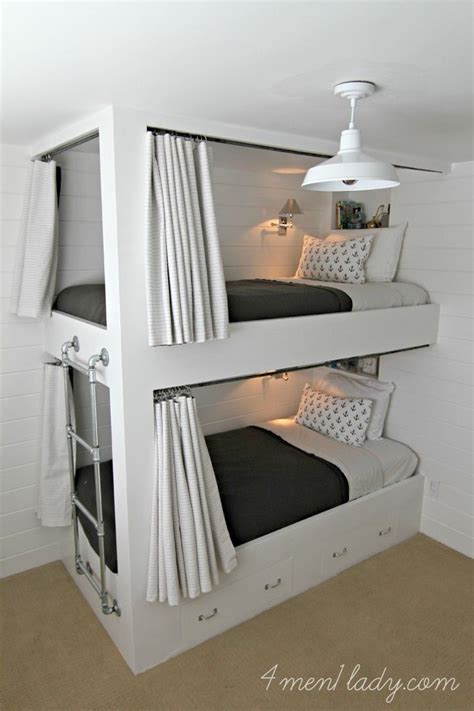Whether you may be trying to provide some privacy in bedrooms shared by space constraints often dictate the use of bunk beds in children's bedrooms. How To Create Dreamy Bedrooms Using Bed curtains