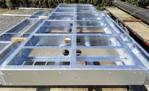 Steel Frame Galvanized Docks By Omc Nw Marine Supply