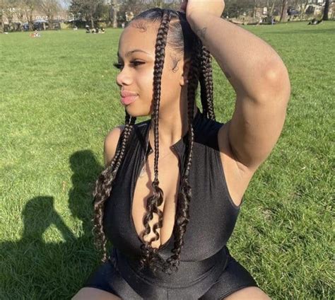 Box braids crochet braids curly ends goddess box braids crochet hair synthetic crochet hair extensions 10 bundles (20 inch, 1b/30). Coi Leray Braids: How to, Tutorials & Inspired Styles