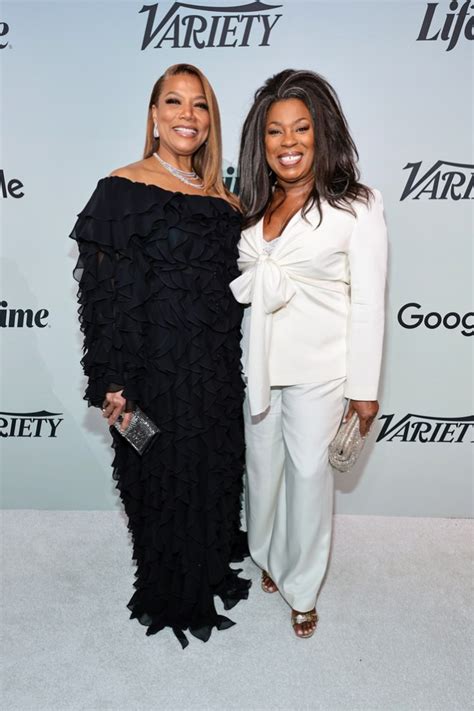 Queen Latifah Sparkles At ‘variety Power Of Women 2022 Red Carpet