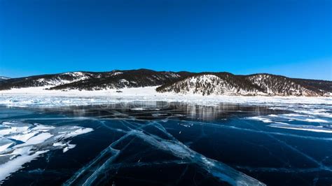 The Mountains Of Lake Baikal Stock Image Image Of Cold Blue 109586591