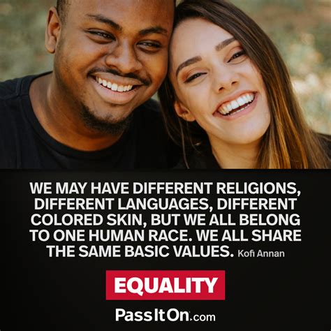 “we May Have Different Religions Different The Foundation For A Better Life