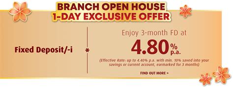Hong leong finance current highest fixed deposit rate is 0.45% p.a. Hong Leong Bank - Chinese New Year Open House