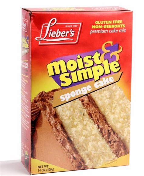 Bake at 350 degrees fahrenheit. Passover Sponge Cake Mix • Passover Food Specialties ...