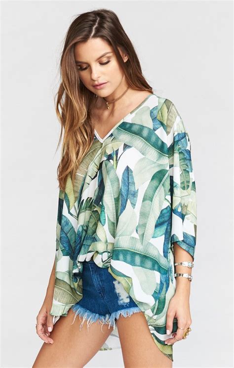 Shook Tunic Banana Leaf Show Me Your Mumu