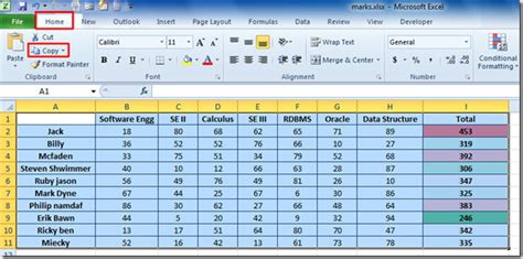 Open a new excel sheet and type any data. Copy Excel 2010 Spreadsheet Data As Linked Picture [Paste ...