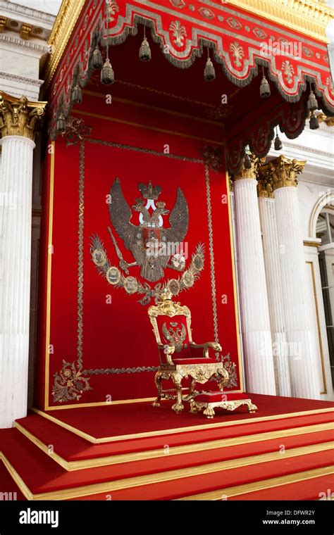The Small Throne Room Is Dedicated To Peter The Great Peter The Great